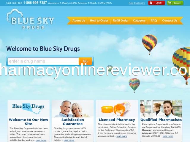 blueskydrugs.com