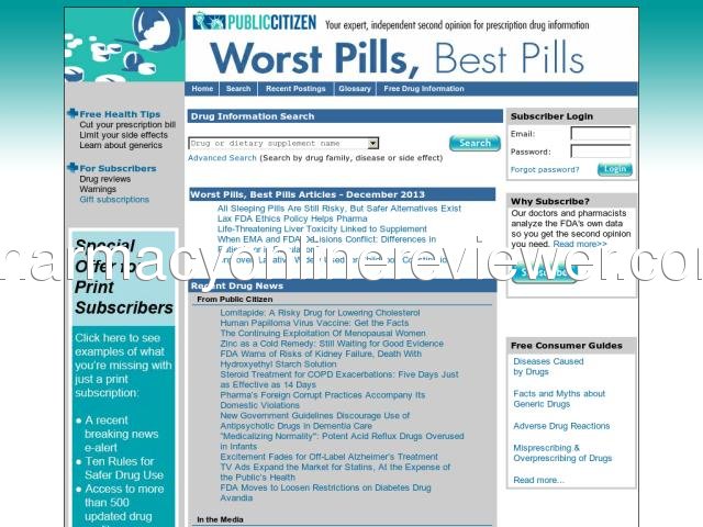 worstpills.org