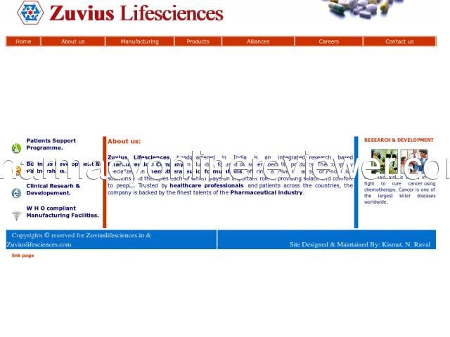 zuviuslifesciences.in